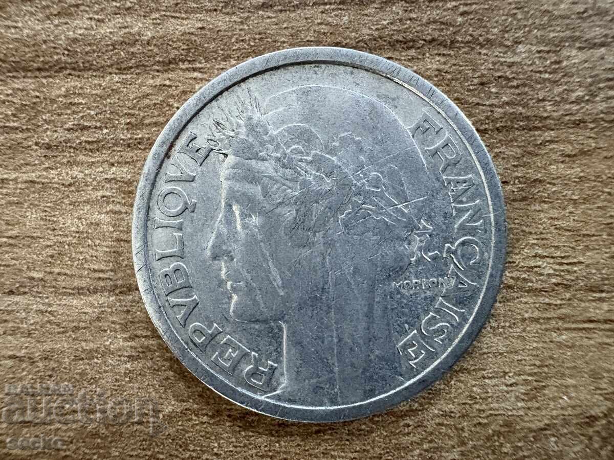 Франция - 2 франка (1941) с цена 0.75 лв. | € 0.38 Франция - 2 франка (1941) с цена 0.75 лв. | € 0.38