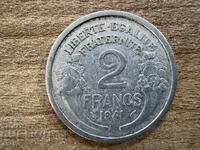 Γαλλία - 2 φράγκα (1941)