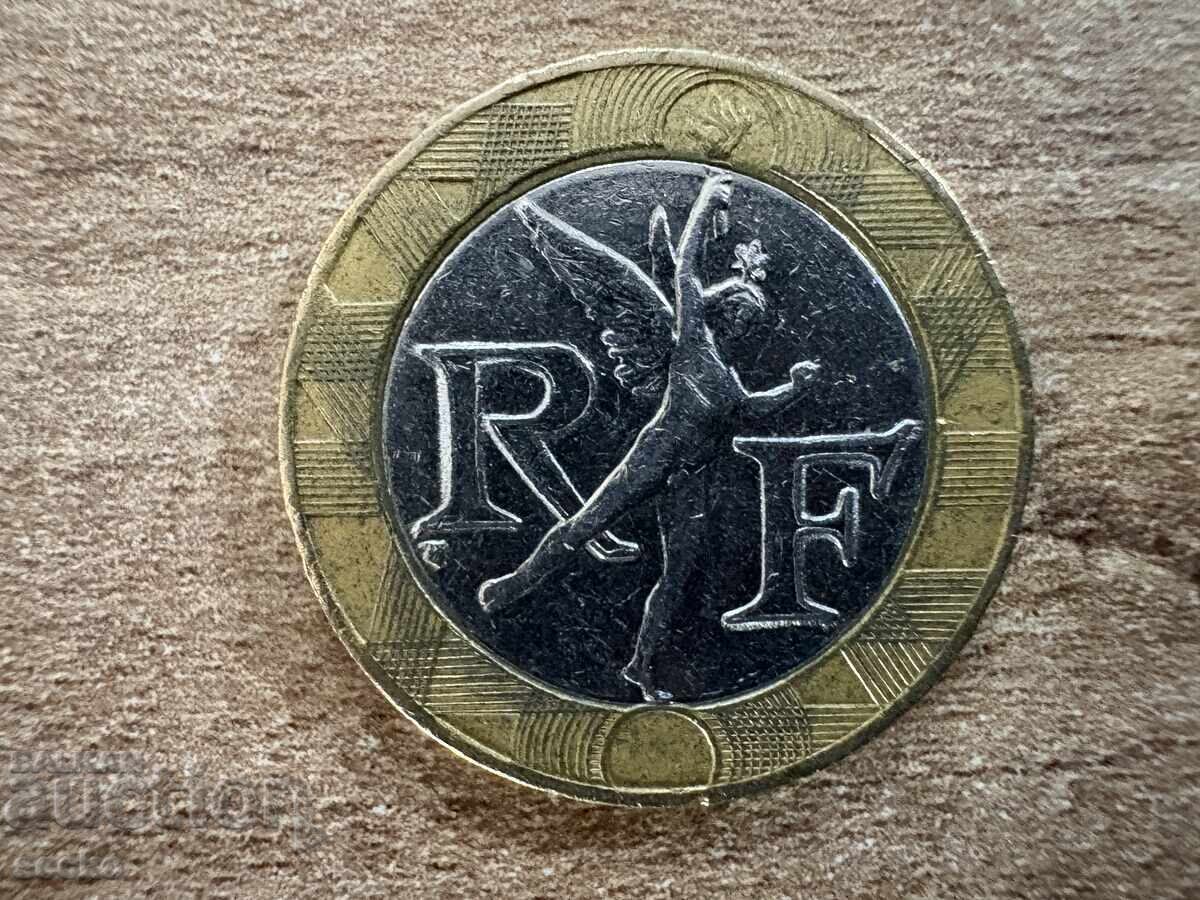 Франция - 10 франка (1990) с цена 0.30 лв. | € 0.15 Франция - 10 франка (1990) с цена 0.30 лв. | € 0.15