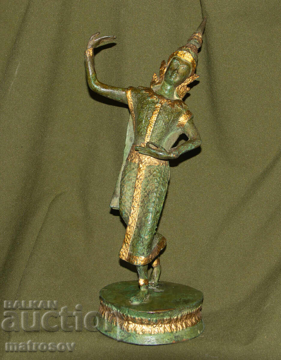 Bronze decorative statue sculpture dancer