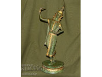 Бронзова декоративна статуя скулптура танцьор