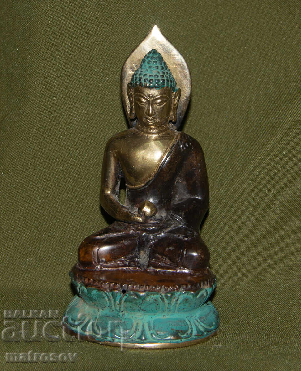 Χάλκινο διακοσμητικό άγαλμα γλυπτό Βούδα με τιμή 250.00 BGN | € 127.82