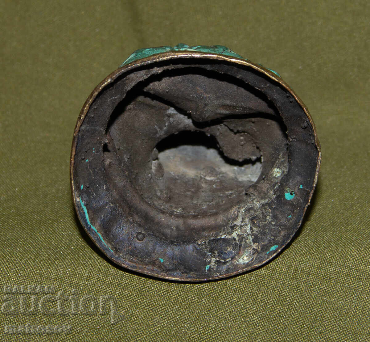 Χάλκινο διακοσμητικό άγαλμα γλυπτό Βούδα - 6