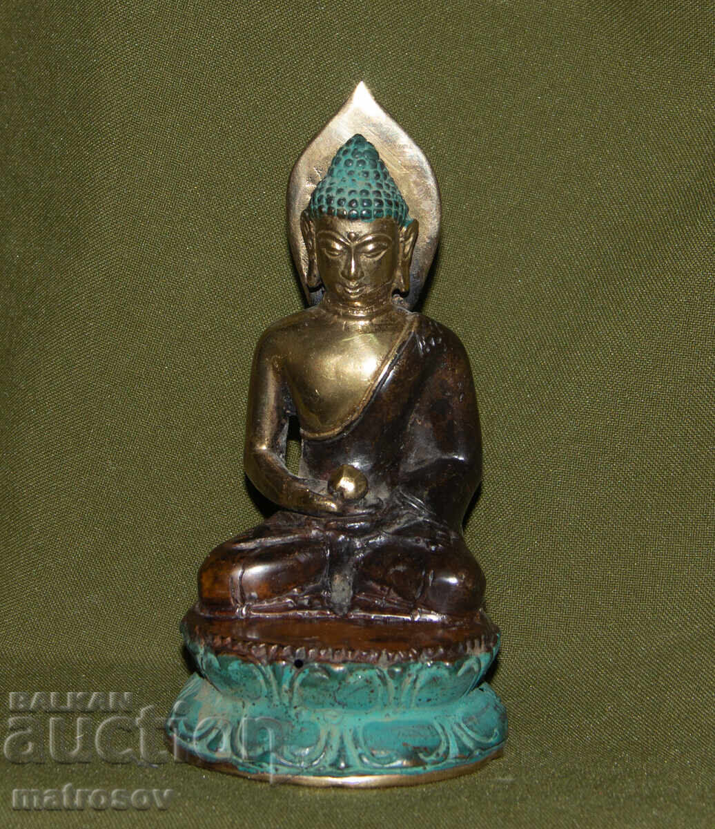 Χάλκινο διακοσμητικό άγαλμα γλυπτό Βούδα