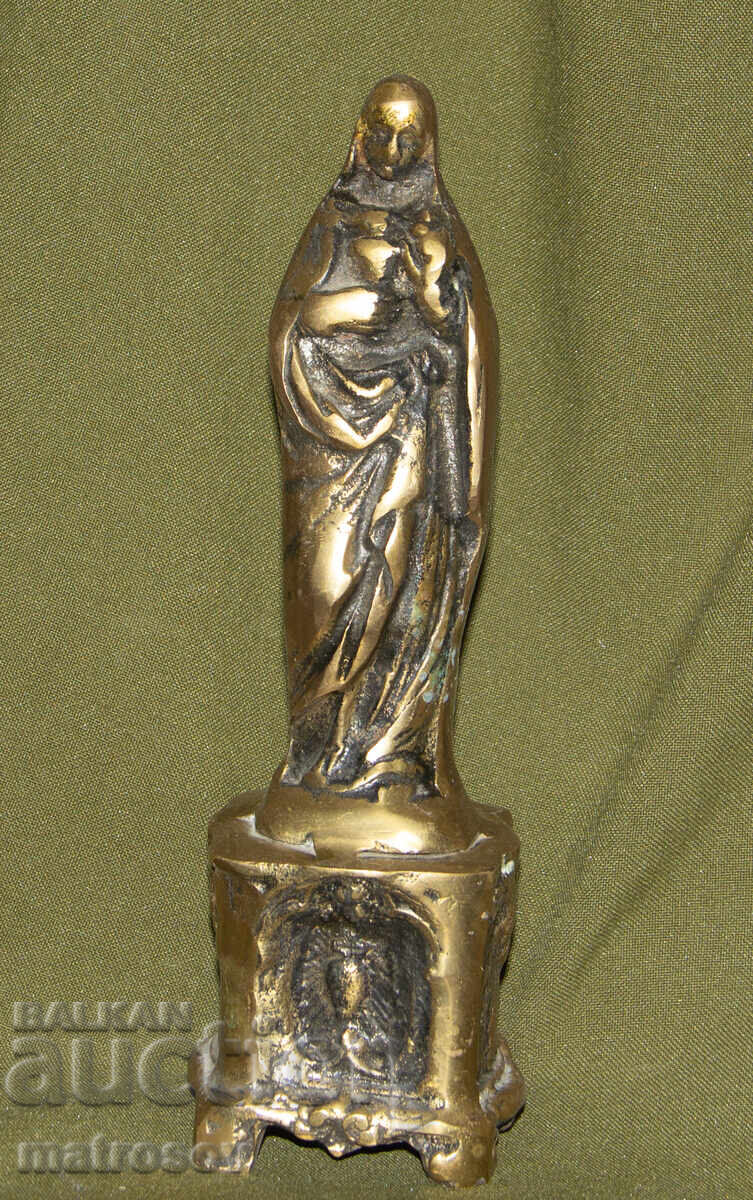 Bronze decorative statue sculpture Virgin Mary