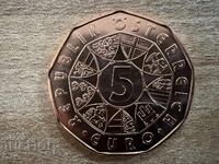 Austria - 5 euro (2023) - Porcul popular