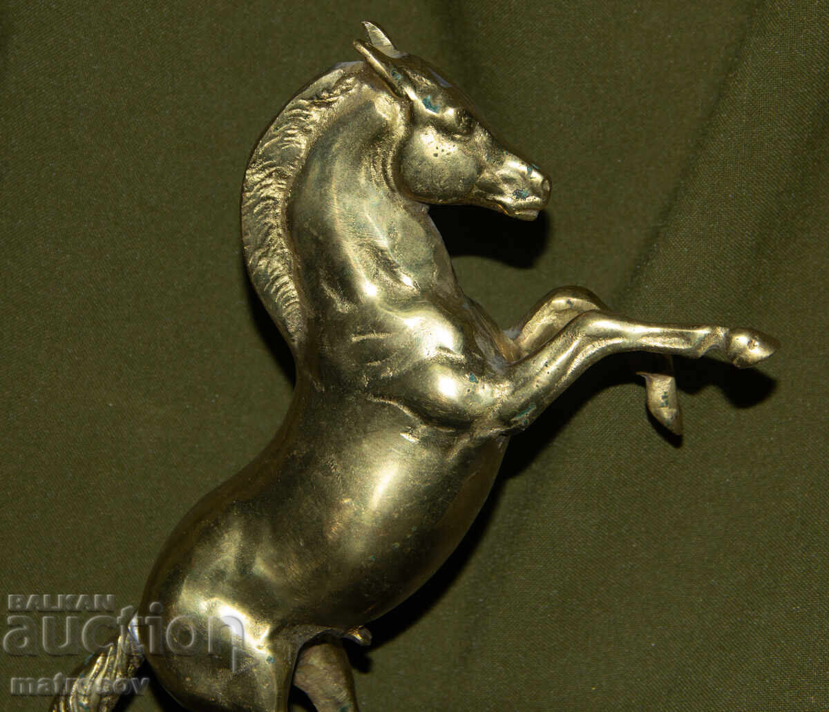 Auction Original Bronze Sculpture of a Standing Horse Auction Original Bronze Sculpture of a Standing Horse