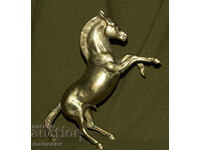 Sculptură originală din bronz, cal în picioare