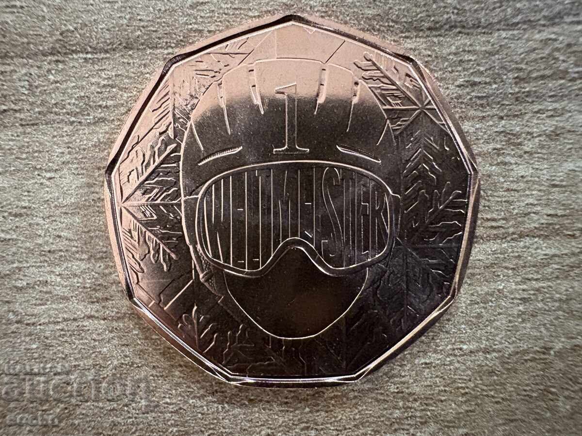 Αυστρία - 5 ευρώ (2025) - Είμαστε Πρωταθλητές με τιμή 15.00 BGN | € 7.67 Αυστρία - 5 ευρώ (2025) - Είμαστε Πρωταθλητές με τιμή 15.00 BGN | € 7.67