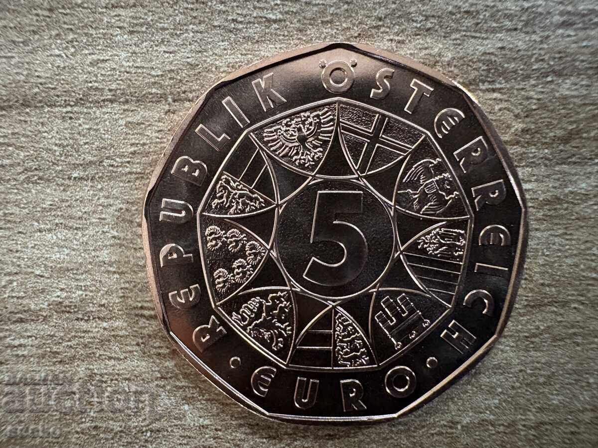 Austria - 5 Euro (2024) - Leap Year, 365 + 1 Day
