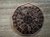 Austria - 5 Euro (2024) - Leap Year, 365 + 1 Day