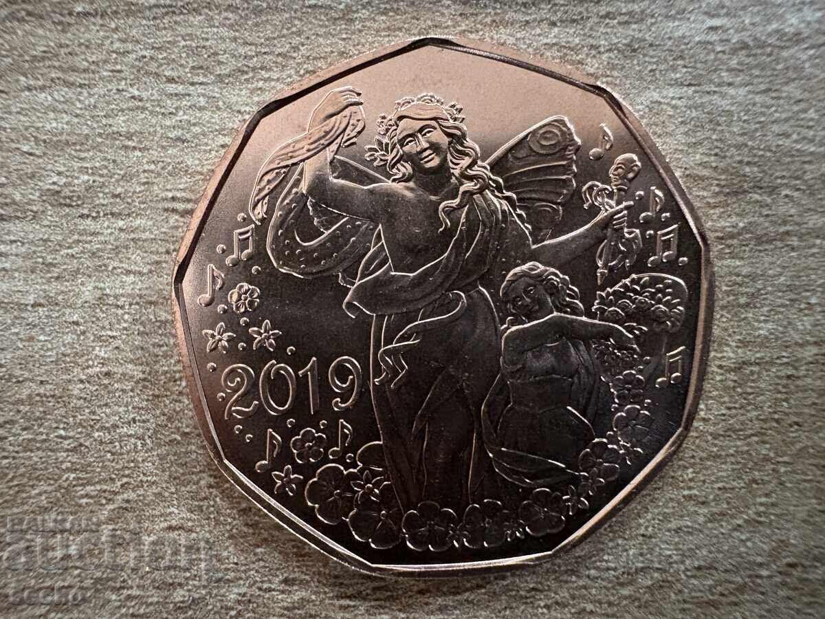 Austria - 5 Euro (2019) - New Year with price 15.00 BGN | € 7.67