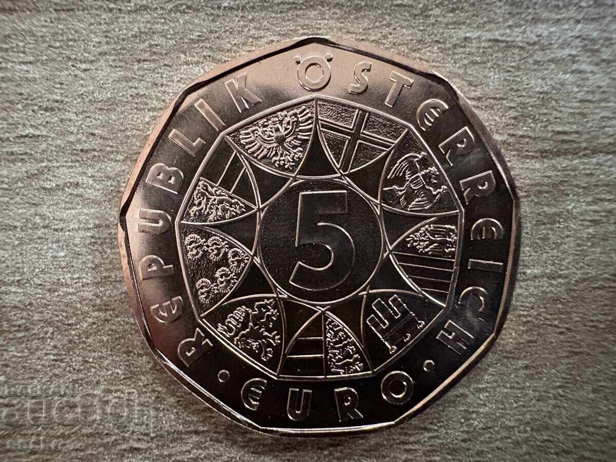 Austria - 5 Euro (2022) - Austria is a Democratic