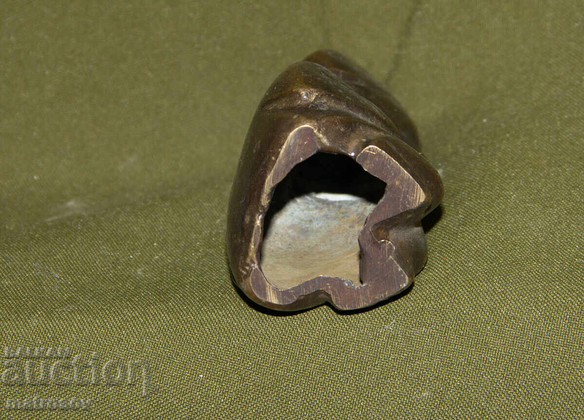 Χάλκινο στυλιζαρισμένο ειδώλιο αζτέκικης μυθολογίας - 7