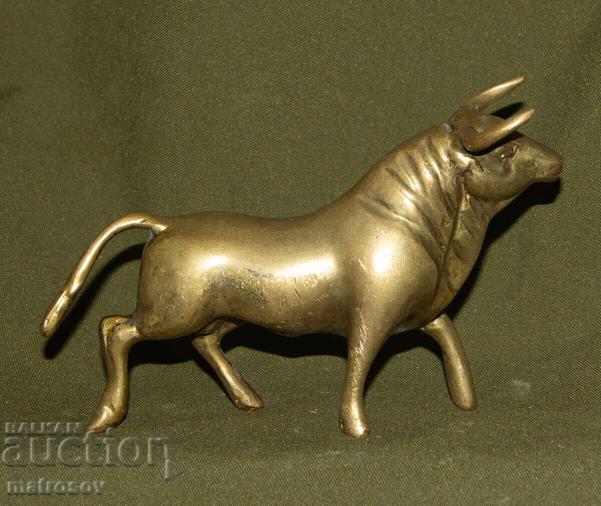 Original bronze bull sculpture - 5 Original bronze bull sculpture - 5
