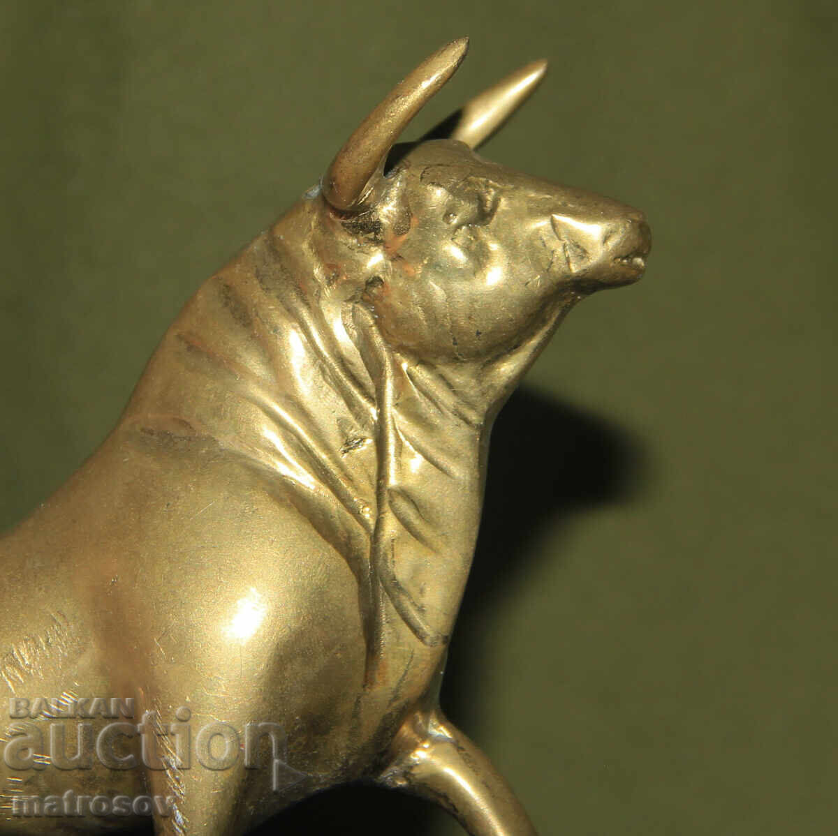 Original bronze bull sculpture - 7 Original bronze bull sculpture - 7