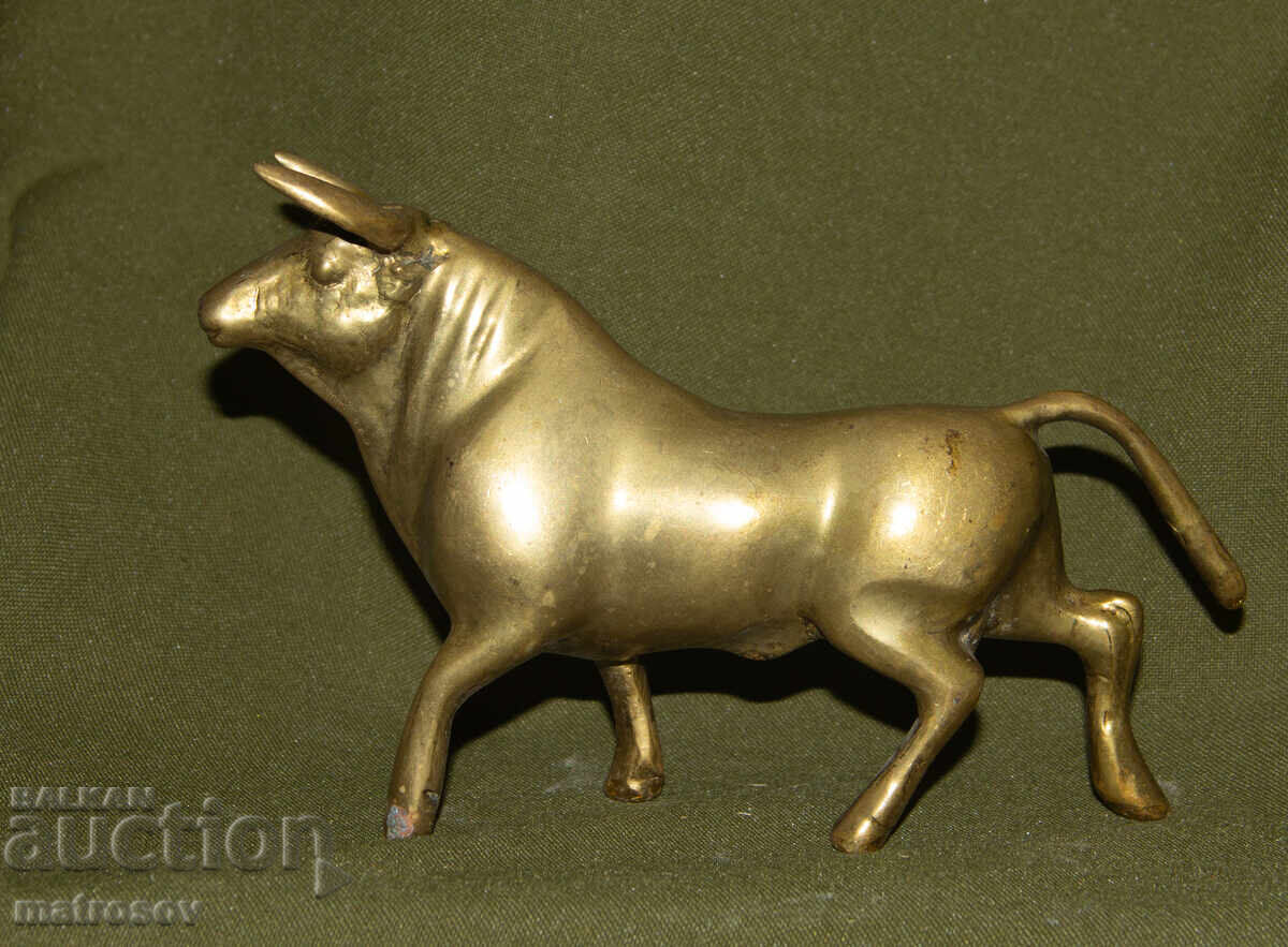Original bronze bull sculpture Original bronze bull sculpture