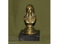 Figură de bronz bust mitologie greacă