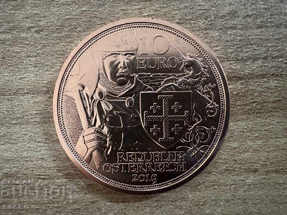 Austria - 10 Euro (2019) - With Chainmail and Sword - Adventure