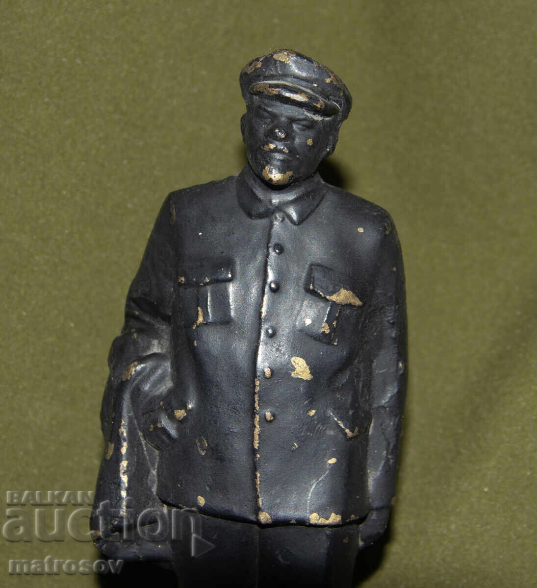 Δημοπρασία Χάλκινο συμπαγές γλυπτό Ρωσία ΕΣΣΔ Βλαντιμίρ Ιλιτς Λένιν