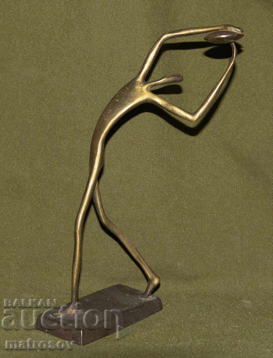 Original Bronze Sculpture of a Nude Athlete with price 300.00 BGN | € 153.39