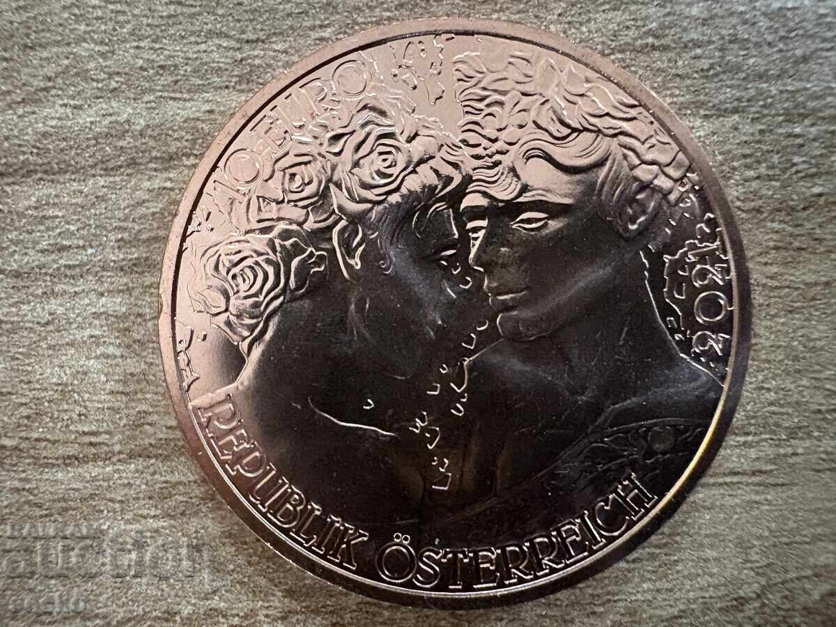 Αυστρία - 10 ευρώ (2021) - Η Γλώσσα της Αγάπης - Ρόδο Αυστρία - 10 ευρώ (2021) - Η Γλώσσα της Αγάπης - Ρόδο