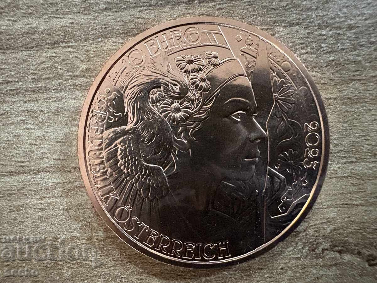 Austria - 10 Euro (2023) - The Language of Flowers - Chamomile