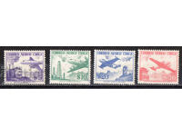 1956. Chile. Poștă aeriană - Avion. Fără filigran