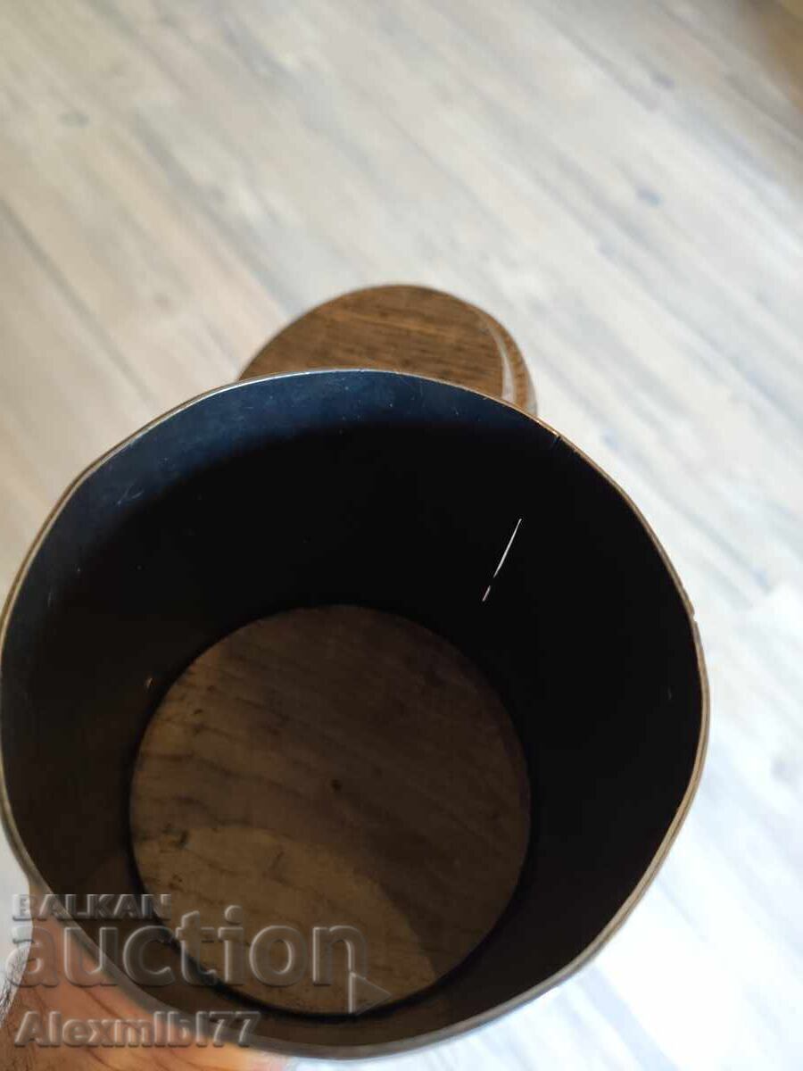 Antique metal box - wooden lid, retro-medieval style with price 39.90 BGN | € 20.40 Antique metal box - wooden lid, retro-medieval style with price 39.90 BGN | € 20.40