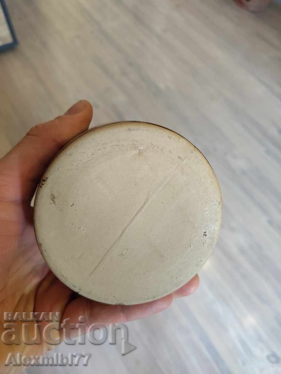 Vas ceramic antic din Franța pentru muștar Armand Bizouard Amora - 5 Vas ceramic antic din Franța pentru muștar Armand Bizouard Amora - 5