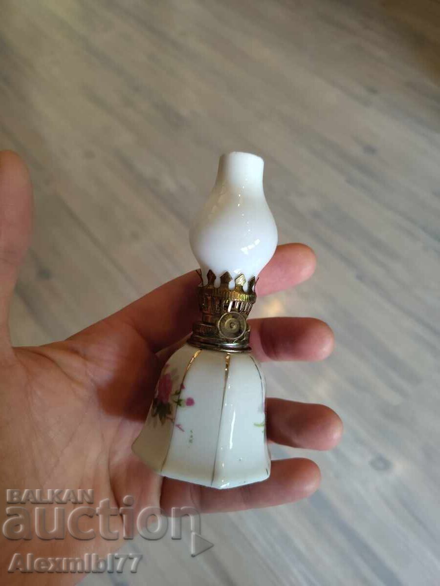 Small porcelain retro gas lamp - floral design with price 20.00 BGN | € 10.23 Small porcelain retro gas lamp - floral design with price 20.00 BGN | € 10.23