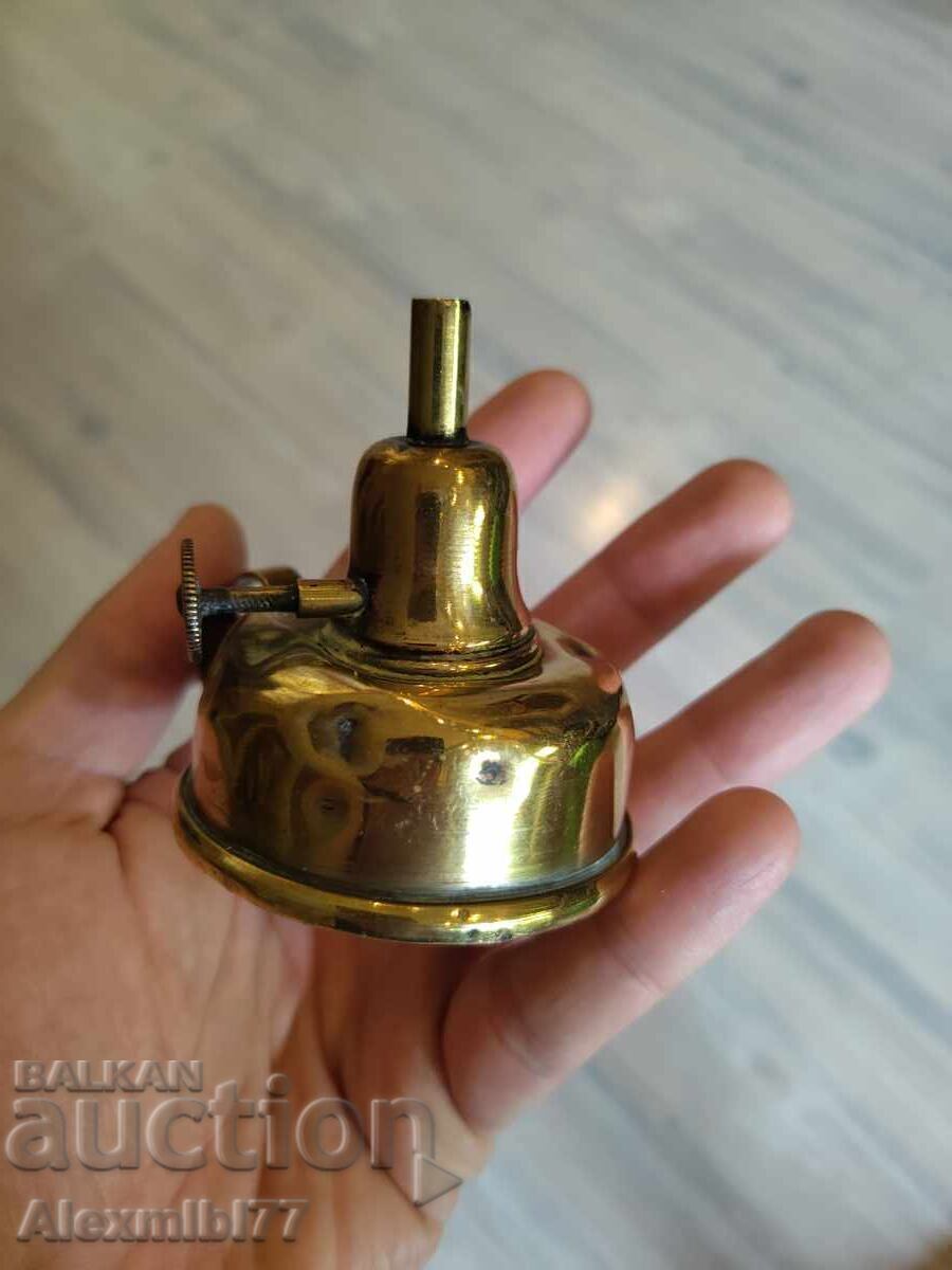 Old antique brass gas lamp - Napoleon style - 3rd with price € 20.00 | 39.12 BGN