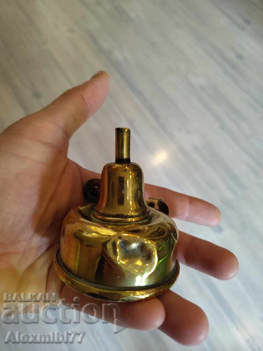 Auction Old antique brass gas lamp - Napoleon style - 3rd Auction Old antique brass gas lamp - Napoleon style - 3rd