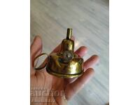 Old antique brass gas lamp - Napoleon style - 3rd