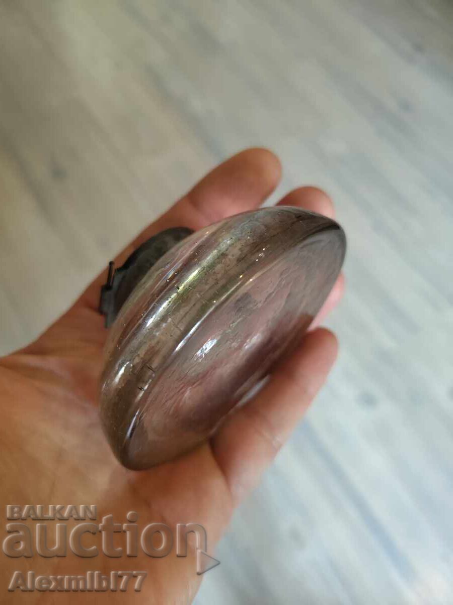 Delivery of Old English glass inkwell for pen Delivery of Old English glass inkwell for pen