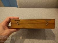 Old collectible French wooden box artist, plein air
