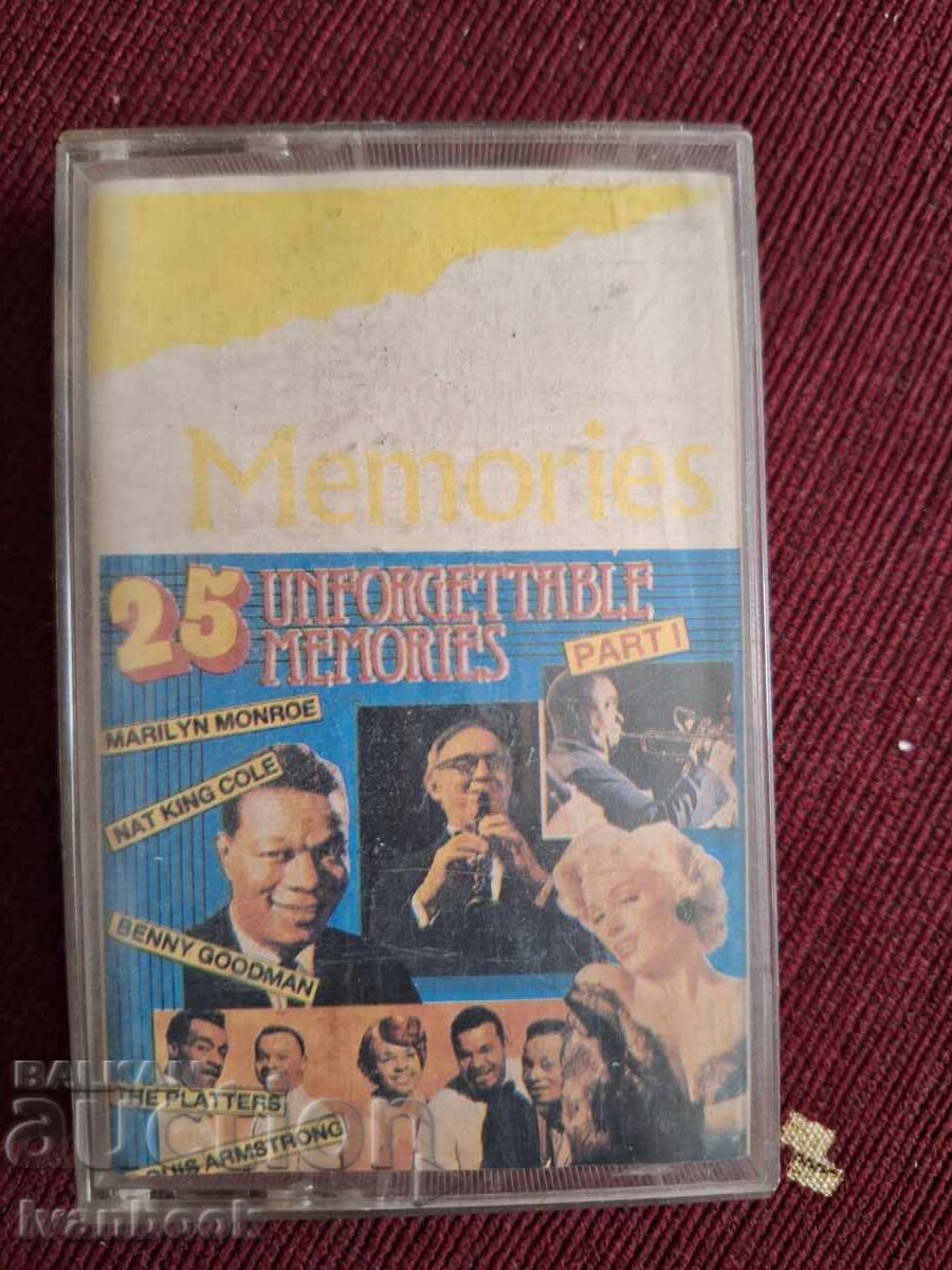 Audio cassette - Unforgettable memories