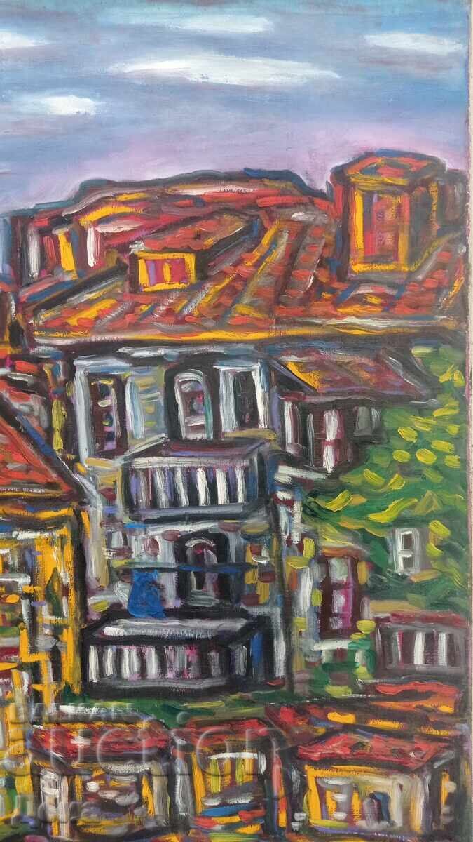 Auction  Interesting old painting