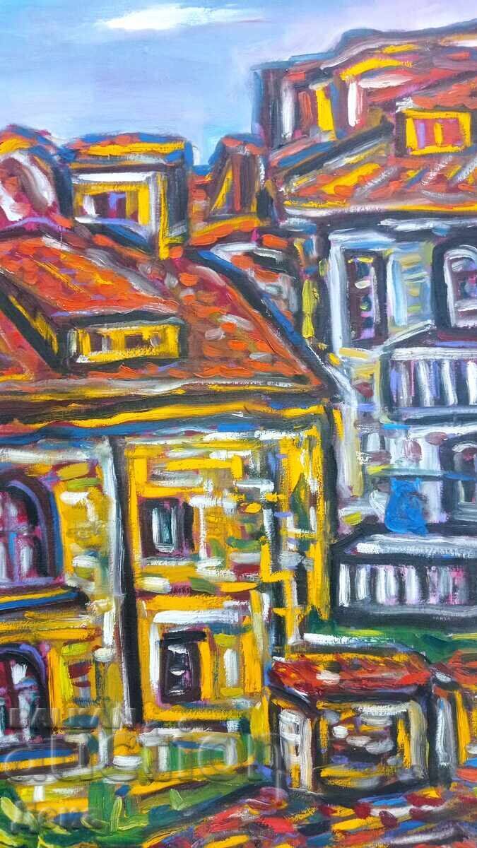 Delivery of Interesting old painting