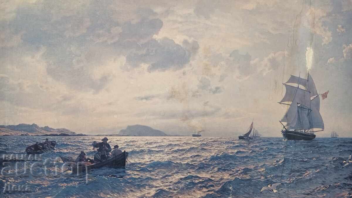 Massive, large Baroque frame - 5