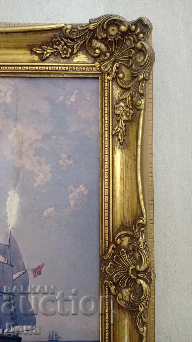 Massive, large Baroque frame - 7