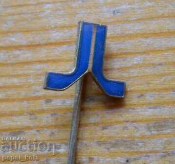 Badge - Trade House "Jested" Liberec, Czech Republic Badge - Trade House "Jested" Liberec, Czech Republic