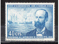 1948. Чили. 100-годишнината от рождението на Прат Чакон.