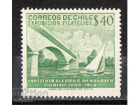 1959. Чили. Немското училище, Валдивия и филателна изложба.