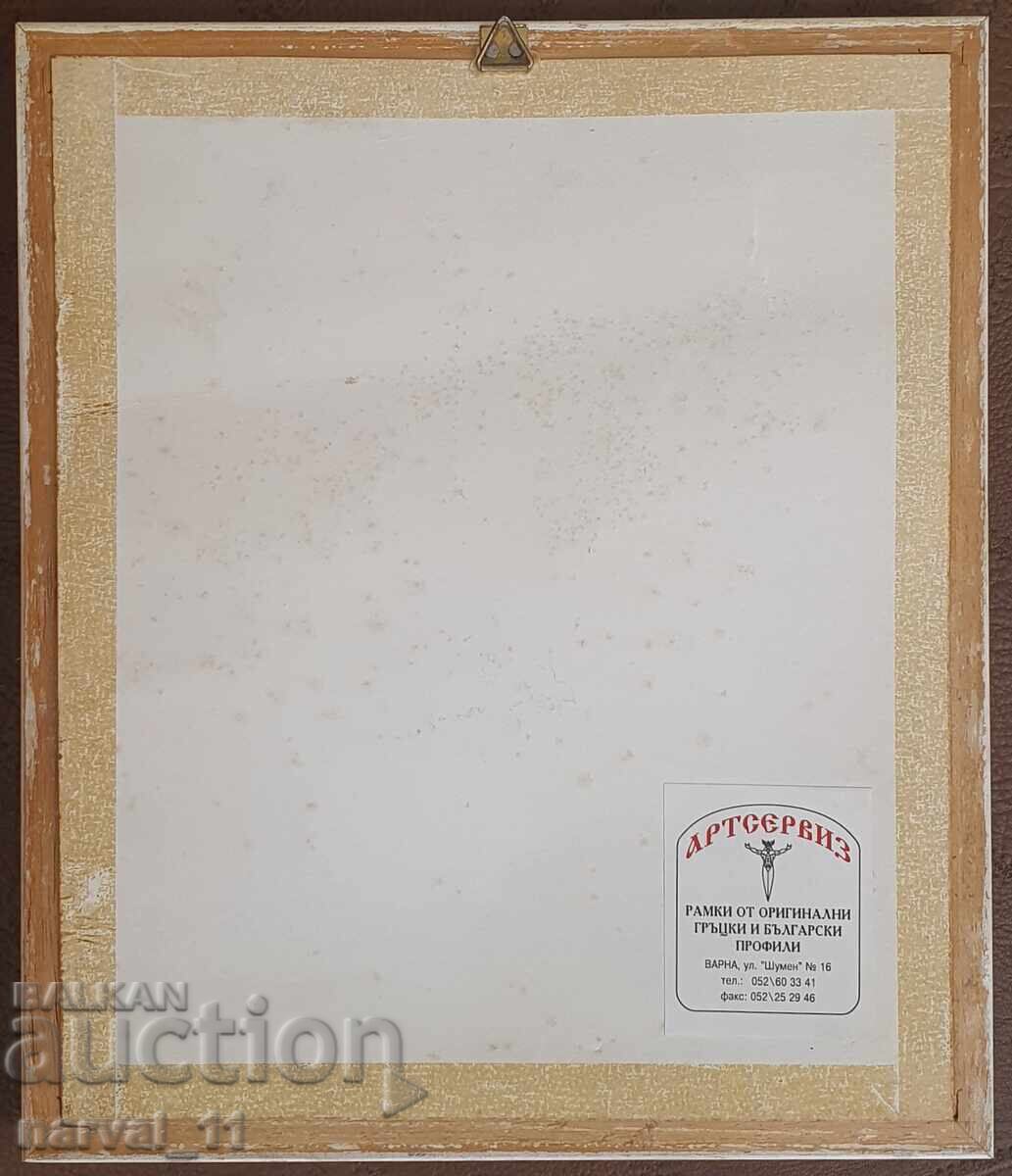 Licitație Goblen - moară de vânt. 21 × 24 cm Licitație Goblen - moară de vânt. 21 × 24 cm