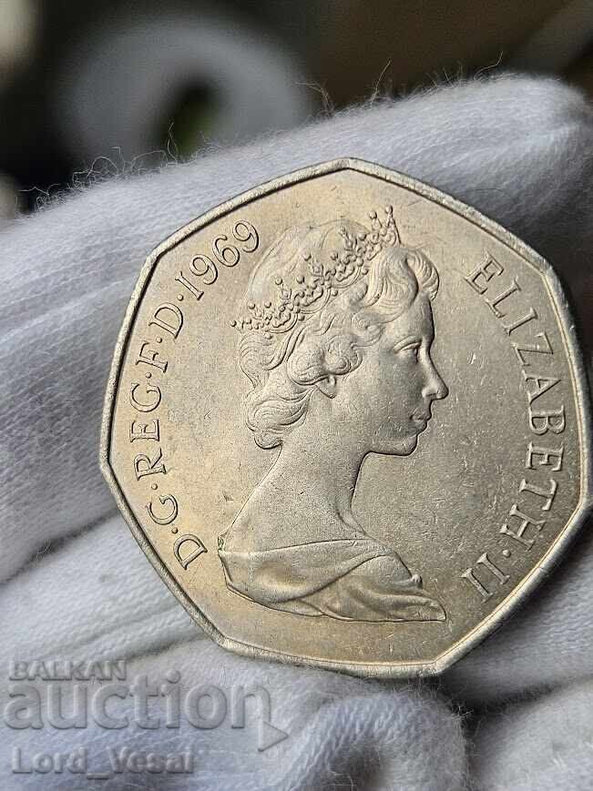 50 νέες πένες 1969 με τιμή 3.00 BGN | € 1.53 50 νέες πένες 1969 με τιμή 3.00 BGN | € 1.53