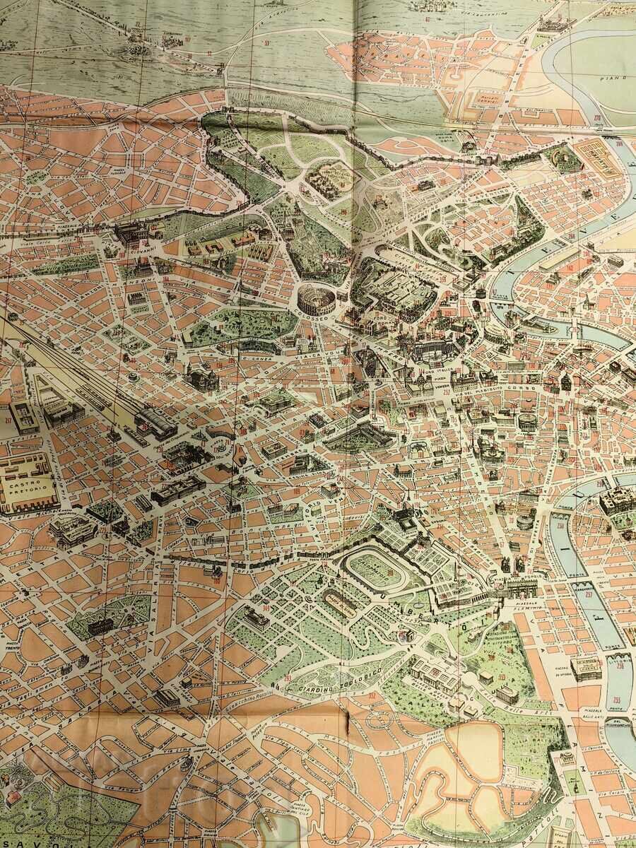 Παράδοση ΜΕΓΑΛΟΣ ΧΑΡΤΗΣ ΤΗΣ ΡΩΜΗΣ ΑΠΟ ΤΗΝ ΕΠΟΧΗ ΤΟΥ ΜΟΥΣΟΛΙΝΙ ΔΕΥΤΕΡΟΥ ΠΑΓΚΟΣΜΙΟΥ ΠΟΛΕΜΟΥ