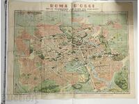 HARTĂ MARE A ROMEI DIN TIMPUL LUI MUSSOLINI AL DOILEA RĂZBOI MONDIAL