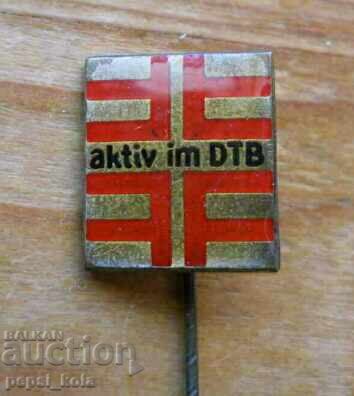 Значка "DTВ" - Германиска асоциация по гимнастика Значка "DTВ" - Германиска асоциация по гимнастика