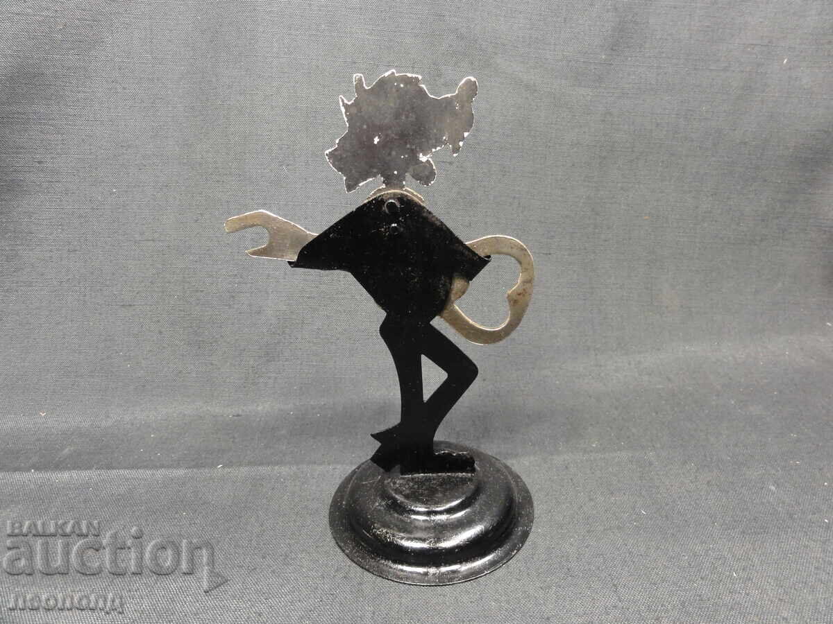 FIGURINĂ DE MASĂ VECHE RETRO SOVIETICĂ URSS - DESCHIZĂTOR DE STICLE NU POGODI - 5